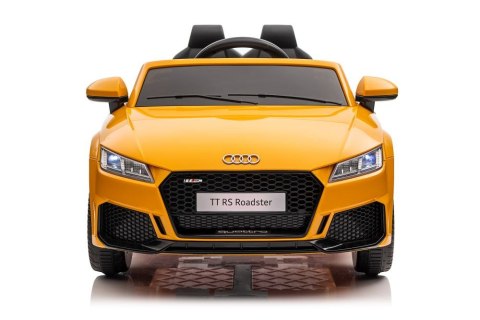 LEAN CARS Pojazd Na Akumulator Audi TT RS Żółte LEAN CARS Pojazd Na Akumulator Audi TT RS Żółte