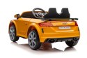 LEAN CARS Pojazd Na Akumulator Audi TT RS Żółte
