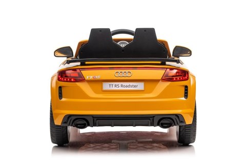 LEAN CARS Pojazd Na Akumulator Audi TT RS Żółte LEAN CARS Pojazd Na Akumulator Audi TT RS Żółte