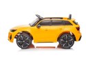 LEAN CARS Pojazd na Akumulator Audi RS6 BRD-2118 Żółty