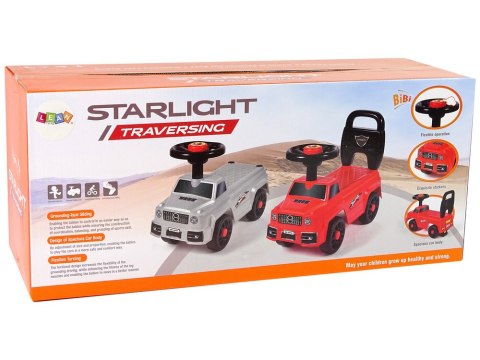 LEAN CARS Samochód Jeździk QX-5500- 2 Klakson Oparcie Srebrny LEAN CARS Samochód Jeździk QX-5500- 2 Klakson Oparcie Srebrny
