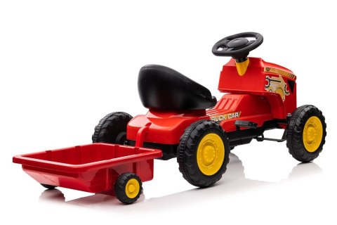 LEAN CARS Traktor na pedały G206 Czerwony LEAN CARS Traktor na pedały G206 Czerwony