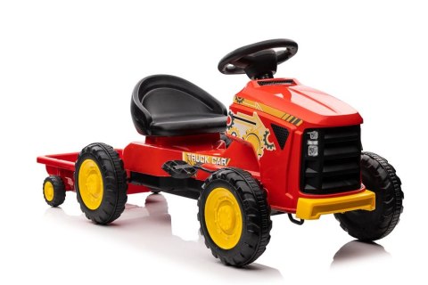 LEAN CARS Traktor na pedały G206 Czerwony LEAN CARS Traktor na pedały G206 Czerwony