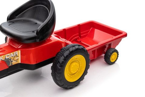 LEAN CARS Traktor na pedały G206 Czerwony LEAN CARS Traktor na pedały G206 Czerwony