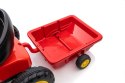 LEAN CARS Traktor na pedały G206 Czerwony