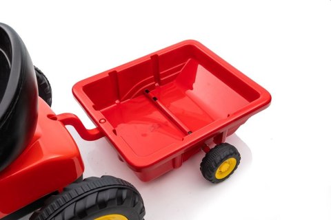 LEAN CARS Traktor na pedały G206 Czerwony LEAN CARS Traktor na pedały G206 Czerwony