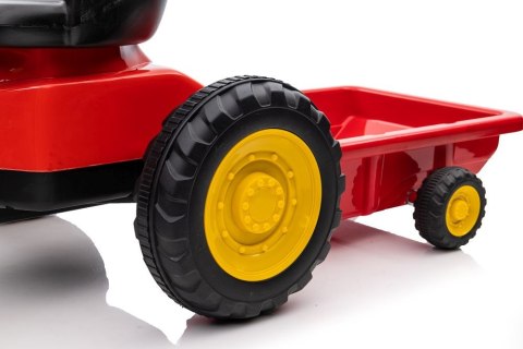 LEAN CARS Traktor na pedały G206 Czerwony LEAN CARS Traktor na pedały G206 Czerwony