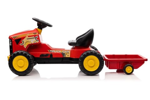 LEAN CARS Traktor na pedały G206 Czerwony LEAN CARS Traktor na pedały G206 Czerwony