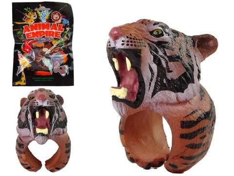 LEAN TOYS Pierścień na Rękę Zwierzęta Tygrys Bengalski LEAN TOYS Pierścień na Rękę Zwierzęta Tygrys Bengalski