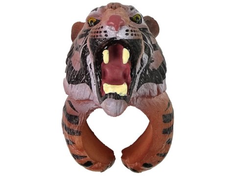 LEAN TOYS Pierścień na Rękę Zwierzęta Tygrys Bengalski LEAN TOYS Pierścień na Rękę Zwierzęta Tygrys Bengalski