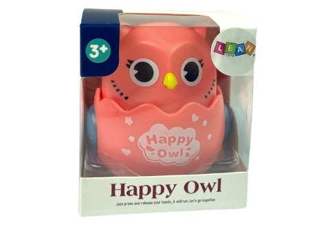 LEAN TOYS Sówka Malucha Sensoryczna Różowa LEAN TOYS Sówka Malucha Sensoryczna Różowa