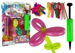 LEAN TOYS Zestaw Balonów Do Modelowania Pompka Przyjęcie