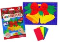 LEAN TOYS Zestaw DIY Kolorowa Mozaika Święta Wyklejanka Dzwonek