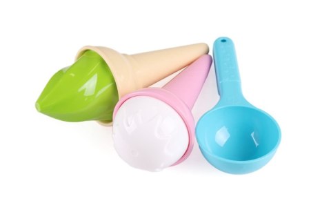LEAN TOYS Zestaw Formy Do Lodów Piasek 5941 LEAN TOYS Zestaw Formy Do Lodów Piasek 5941