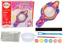 LEAN TOYS Zestaw Kreatywny Plastyczny Lusterko Forma Gips Farbki