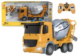 LEAN Toys Auto Betoniarka R/C Zdalnie sterowana Gruszka Auto Budowlane