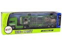 LEAN Toys Duża Ciężarówka Transporter Do przewozu Dinozaurów Auto Metal
