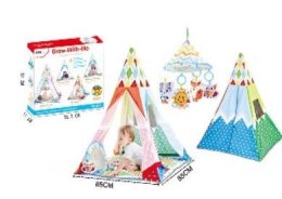 LEAN Toys Namiot Tipi Dla Niemowląt z Kulkami 20 sztuk