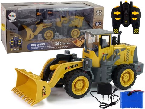 LEAN Toys Ogromna Koparka Ładowarka R/C LED Zdalnie Sterowana Akumulator LEAN Toys Ogromna Koparka Ładowarka R/C LED Zdalnie Sterowana Akumulator