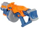 LEAN Toys Ogromny Pistolet Na Piankowe Strzałki Obrotowy Magazynek 55 cm