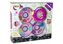 LEAN Toys Pączek Paletka Cienie Do Powiek Szminka Dla Dzieci