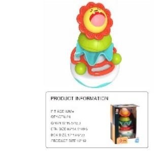 LEAN Toys Piramidka Słonecznik Dla Niemowląt Gryzak LEAN Toys Piramidka Słonecznik Dla Niemowląt Gryzak