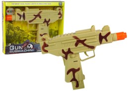 LEAN Toys Pistolet Wojskowy Moro Dla Dzieci Wibracje Dźwięk