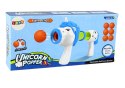 LEAN Toys Pistolet Wyrzutnia na Miękkie Kulki Jednorożec Niebieski Różowy
