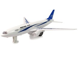 LEAN Toys Samolot Pasażerski Boeing 777 Biały Napęd Światła Dźwięki