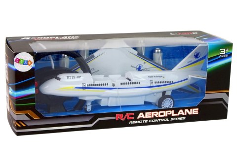 LEAN Toys Samolot Pasażerski R/C Zdalnie Sterowany + Pilot Akumulator Kabel USB LEAN Toys Samolot Pasażerski R/C Zdalnie Sterowany + Pilot Akumulator Kabel USB