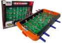 LEAN Toys Stół Piłkarski Piłkarzyki Piłka Nożna Gra Zręcznościowa Stołowa Pomarańczowa