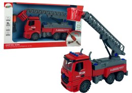 LEAN Toys Straż Pożarna Do Rozkręcania Czerwona DIY Śrubokręt