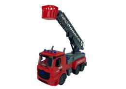 LEAN Toys Straż Pożarna Do Rozkręcania Czerwona DIY Śrubokręt
