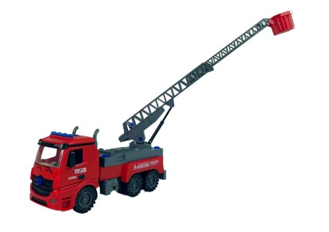 LEAN Toys Straż Pożarna Do Rozkręcania Czerwona DIY Śrubokręt LEAN Toys Straż Pożarna Do Rozkręcania Czerwona DIY Śrubokręt