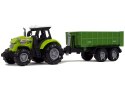LEAN Toys Traktor Odpinana Przyczepka Farma Dźwięk Zielony