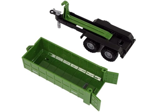 LEAN Toys Traktor Odpinana Przyczepka Farma Dźwięk Zielony LEAN Toys Traktor Odpinana Przyczepka Farma Dźwięk Zielony