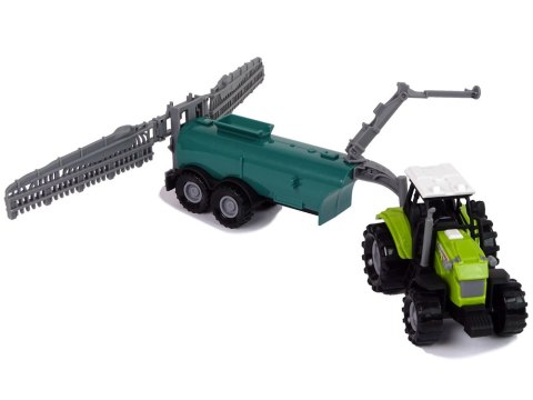 LEAN Toys Traktor Rolniczy z Opryskiwaczem Farma Dźwięk Zielony LEAN Toys Traktor Rolniczy z Opryskiwaczem Farma Dźwięk Zielony