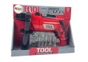 LEAN Toys Wiertarka Dla Małego Majsterkowicza Śrubki Wiertła