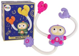LEAN Toys Zabawka Do Wody Do Kąpieli Krab Kosmonauta na Baterie Prysznic