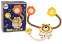 LEAN Toys Zabawka Do Wody Do Kąpieli Miś Kosmonauta na baterie Prysznic