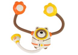LEAN Toys Zabawka Do Wody Do Kąpieli Miś Kosmonauta na baterie Prysznic