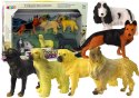 LEAN Toys Zestaw 6 Figurek Psów Figurka Pies Psy Rasowe