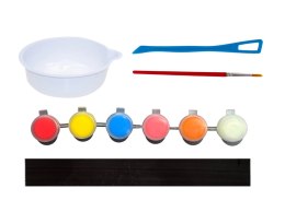 LEAN Toys Zestaw DIY Do Malowania Świecące Sowy Gips Magnesy