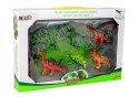 LEAN Toys Zestaw Dinozaurów Figurki Modele 6 Sztuk Akcesoria