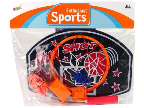 LEAN Toys Zestaw Do Koszykówki Tablica Do Kosza Basketball Składany Kosz LEAN Toys Zestaw Do Koszykówki Tablica Do Kosza Basketball Składany Kosz