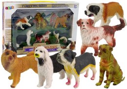 LEAN Toys Zestaw Figurek Psy Rasowe 6 elementów