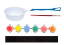 LEAN Toys Zestaw Kreatywny DIY Gips Odlewy Magnesy Świąteczne Malowanie Jajek Wielkanoc