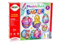 LEAN Toys Zestaw Kreatywny DIY Gips Odlewy Magnesy Świąteczne Malowanie Jajek Wielkanoc