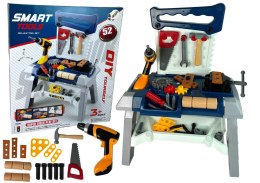 LEAN Toys Zestaw Majsterkowicza Warsztat Narzędzia Wiertarka