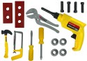 LEAN Toys Zestaw Majsterkowicza Wiertarka Młotek Śrubokręty
